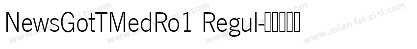 NewsGotTMedRo1 Regul字体转换